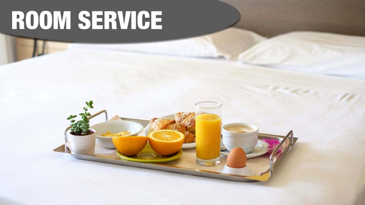 Room Service at Mercure Sheffield Kenwood Hall Hotel & Spa