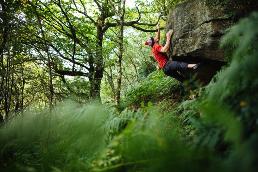 rock climbing