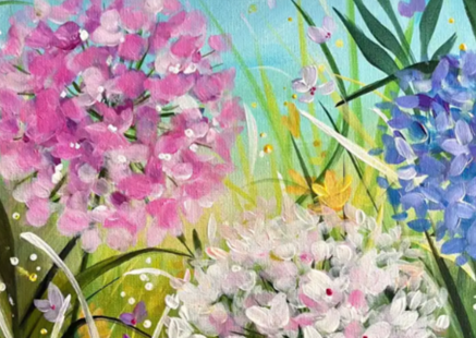 Sip and Paint Party at Kenwood Hall Hotel Sheffield